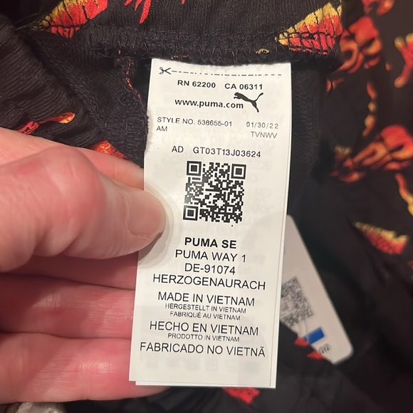 New Puma flame shorts - Picture 12 of 16